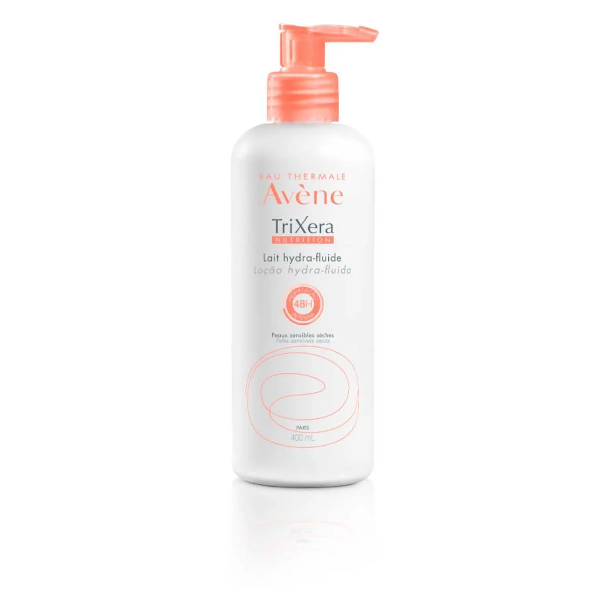 Loção Hidratante Avène Trixera Nutrition Hydra-Fluida 400ml