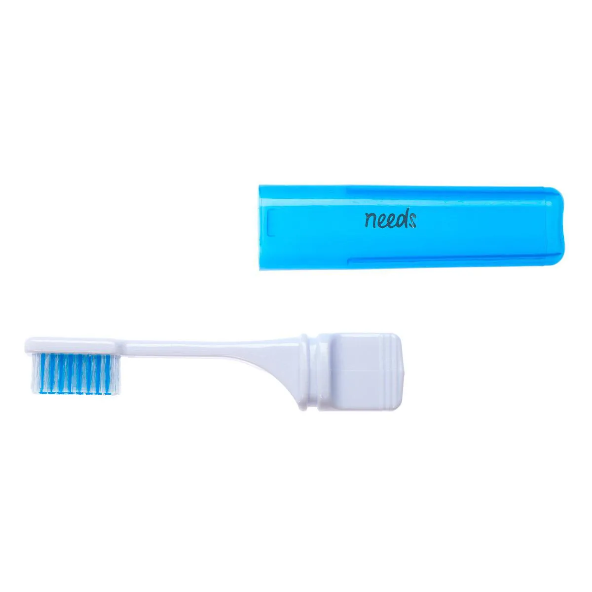 Escova de Dente Needs Portátil para Viagem Macia 1 Unidade
