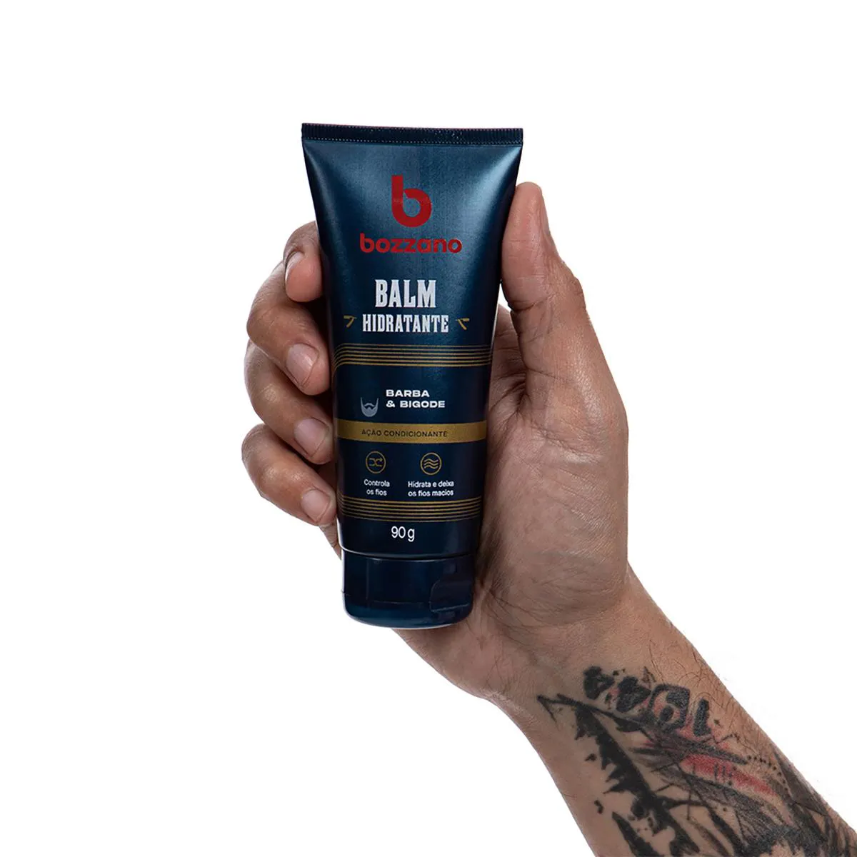 Bálsamo Barba e Bigode Bozzano Hidratante com 90g
