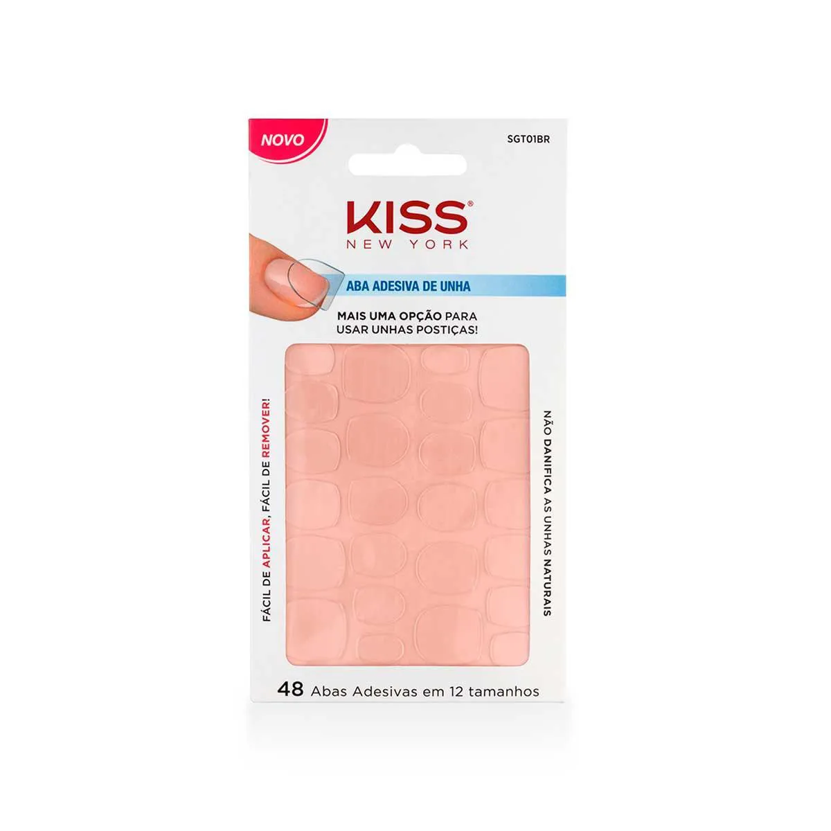 Unhas Autocolantes Impress Matchmaker Curto