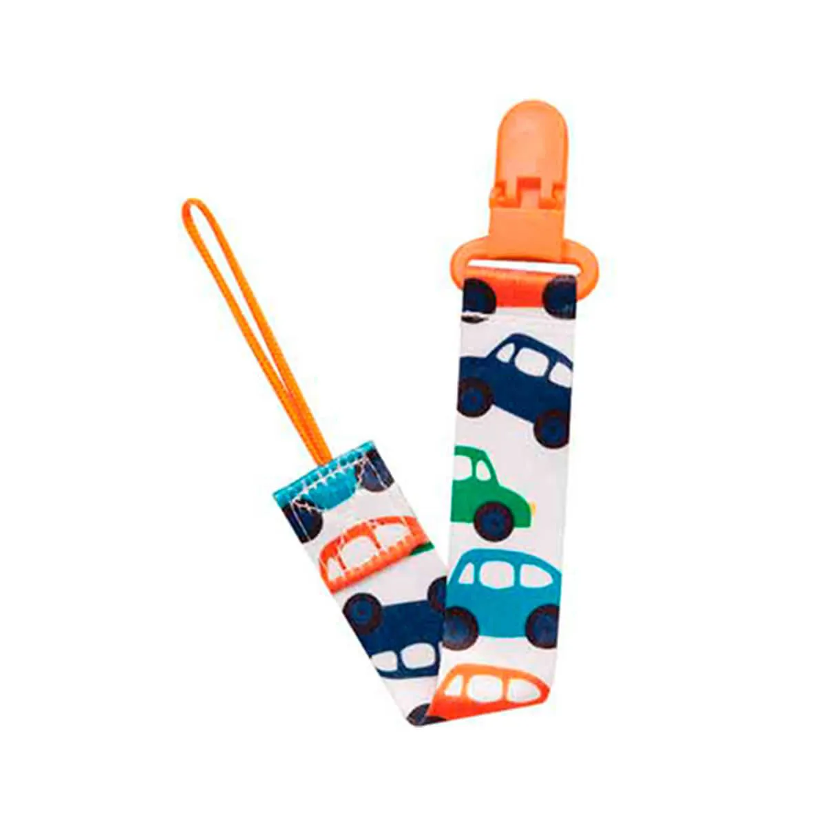 Prendedor de Chupeta Buba Baby Carrinhos com 1 unidade