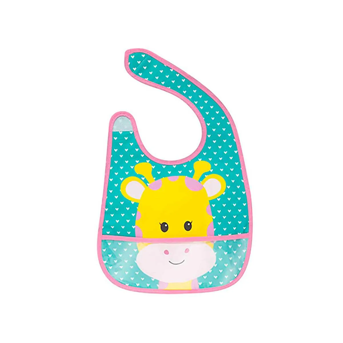Babador com Bolso Buba Baby Girafa 1 unidade