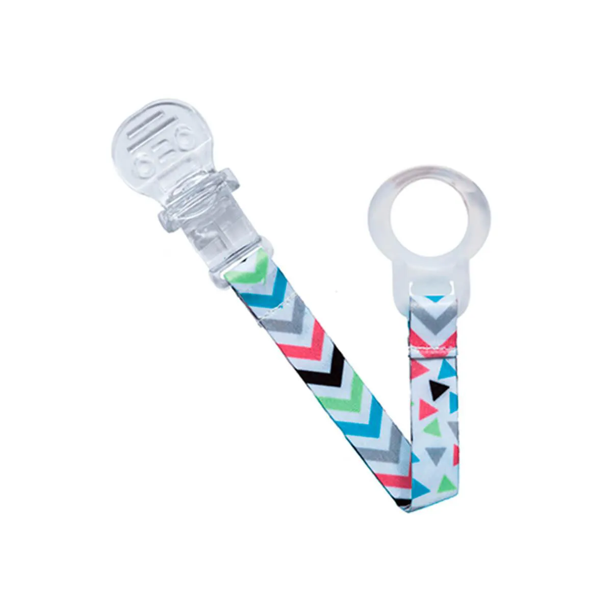 Prendedor de Chupeta Shapes Buba Baby com 1 unidade