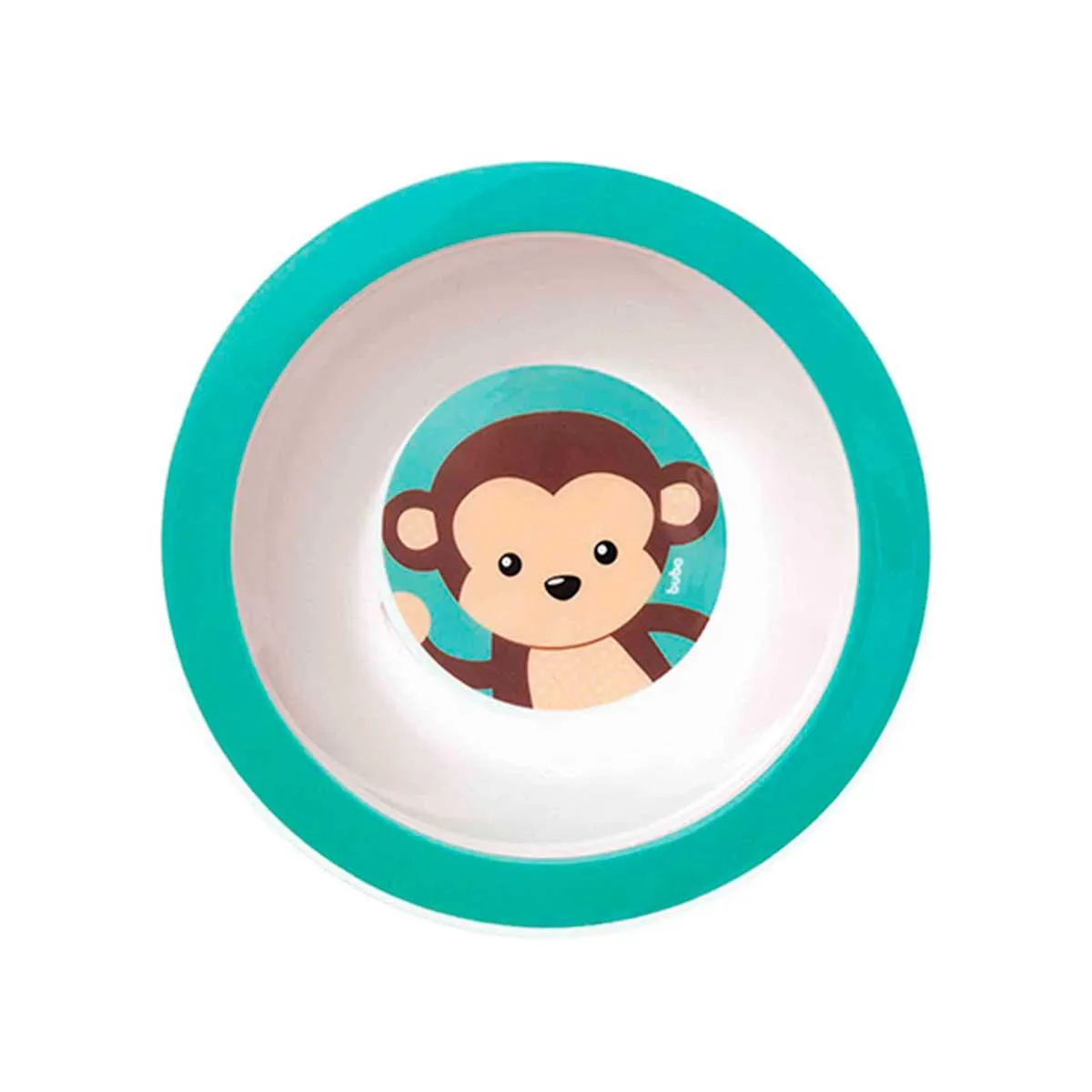 Prato Bowl Buba Baby Animal Fun Macaco 1 unidade