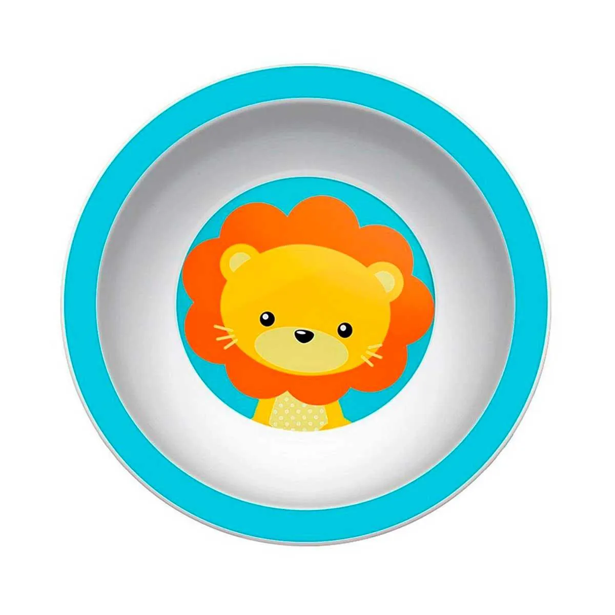 Prato Bowl Buba Baby Animal Fun Leão 1 unidade
