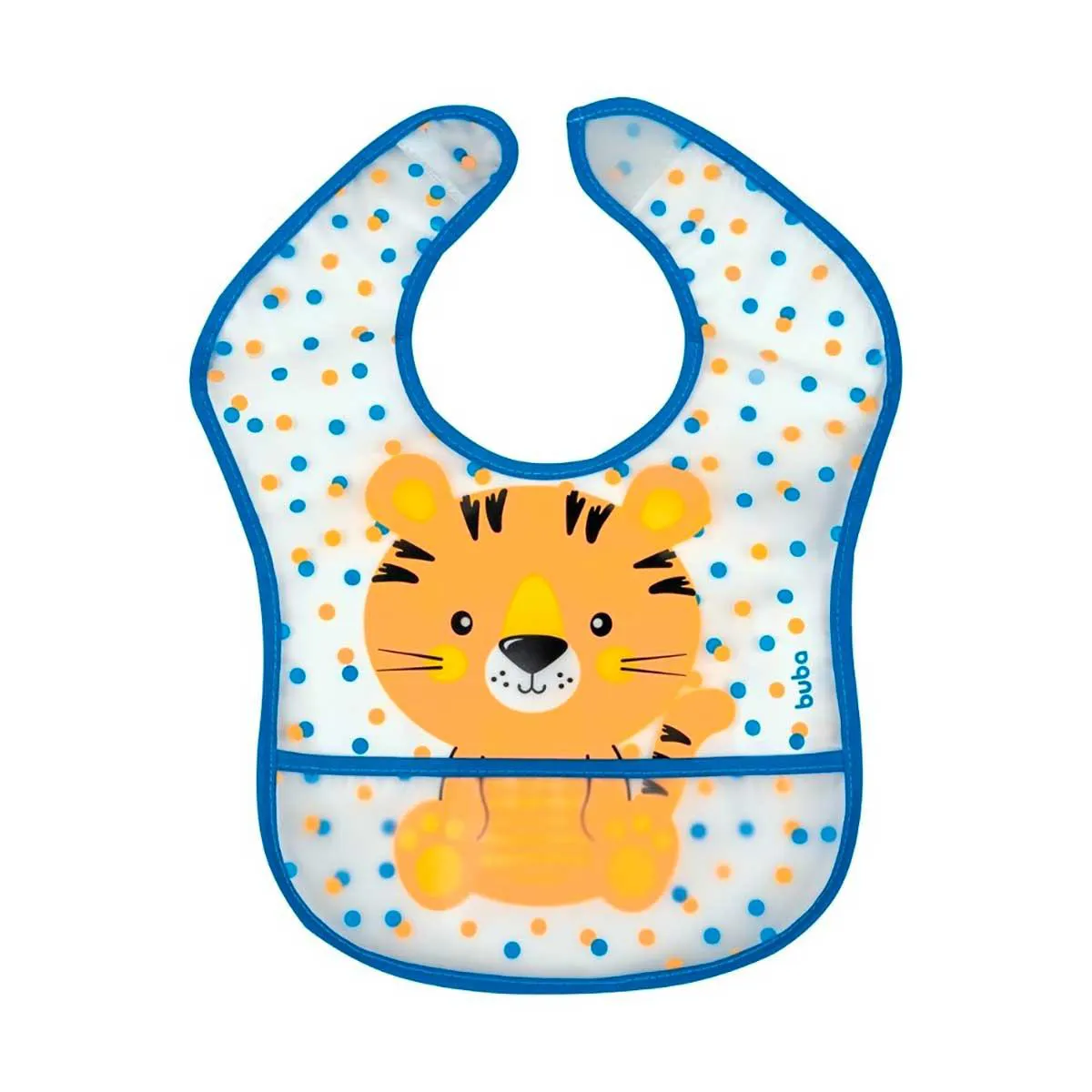 Babador com Bolso Buba Tigrinho 1 unidade