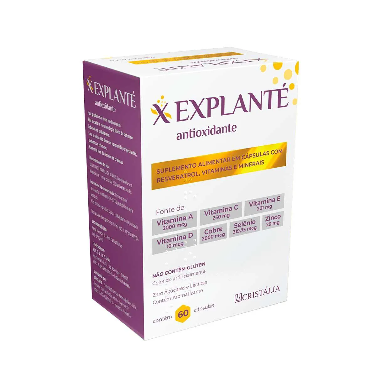 Suplemento Eximia Fortalize S com 30 Comprimidos