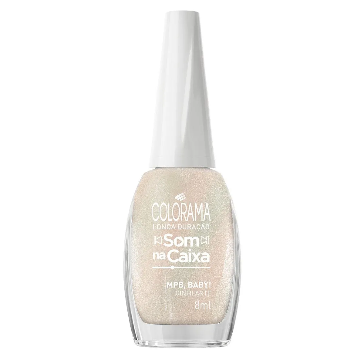 Esmalte Cintilante Colorama Som na Caixa 8ml - MPB, Baby!