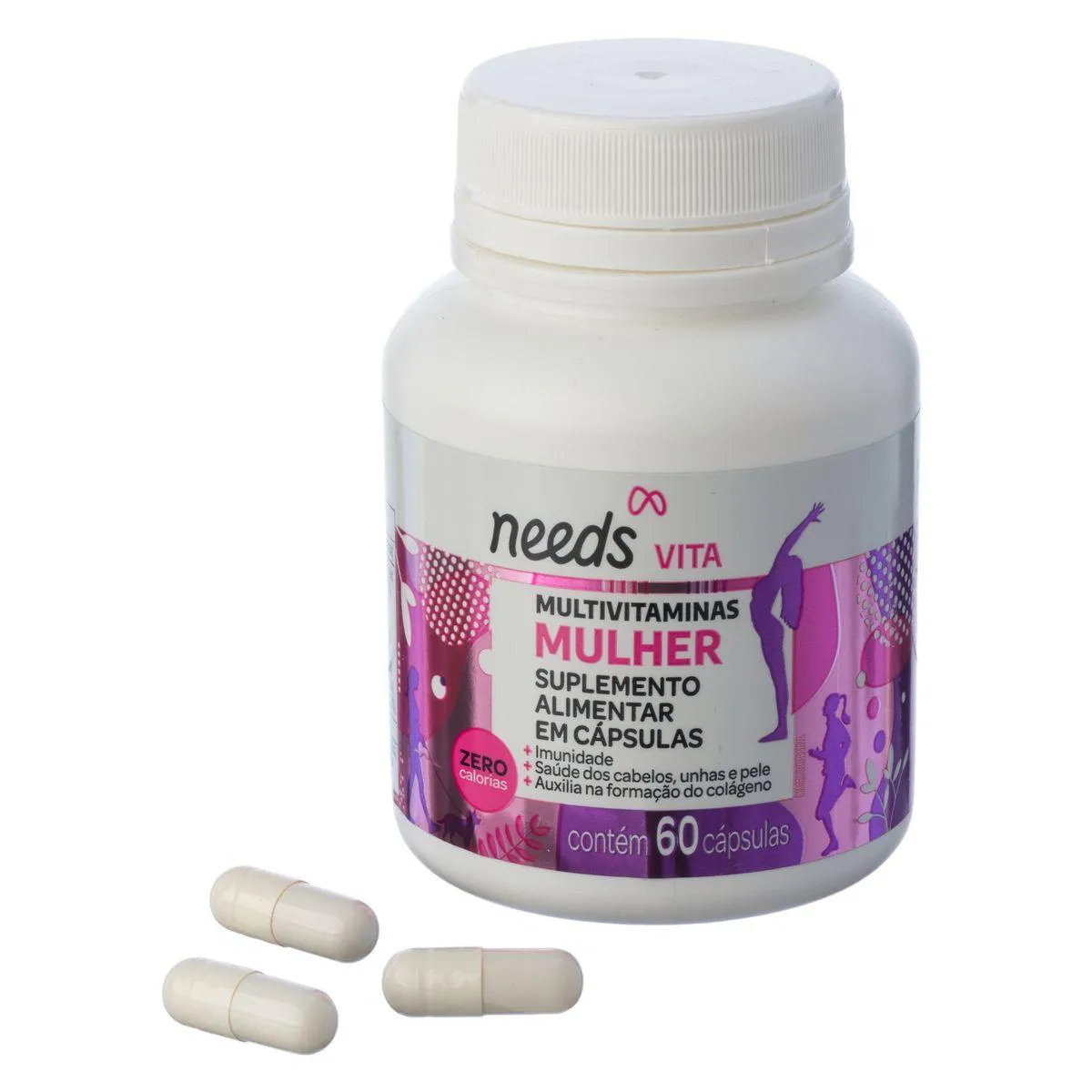 Polivitamínico Needs Vita Mulher 60 cápsulas