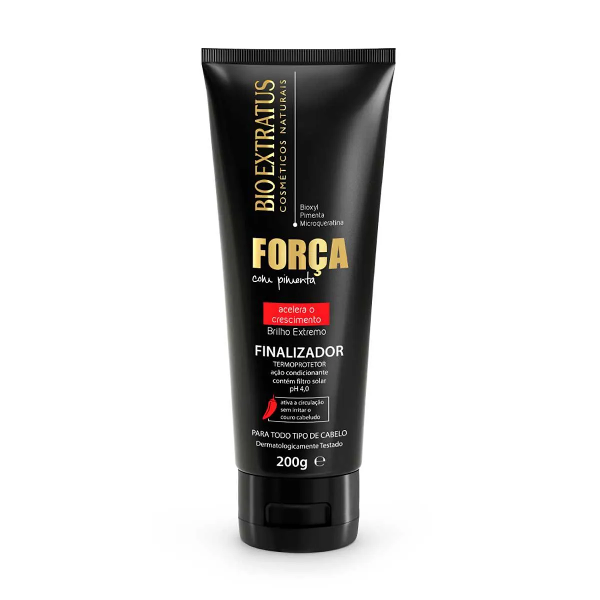 Leave-In Finalizador Bio Extratus Força com Pimenta 200g