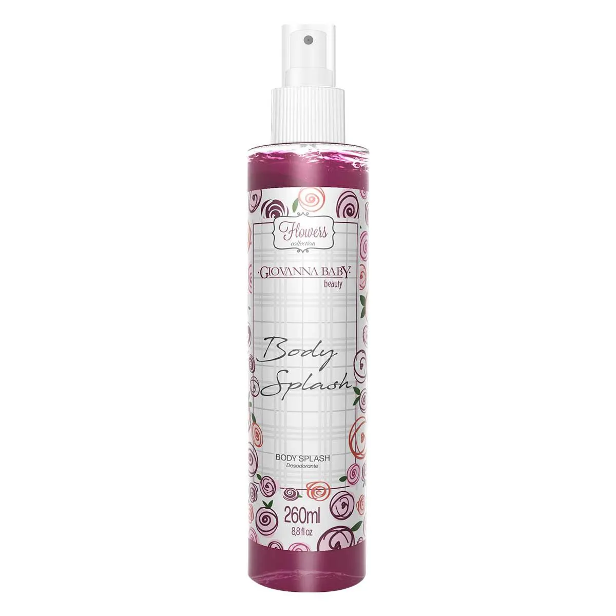 Body Splash Desodorante Corporal Giovanna Baby Beauty 260ml