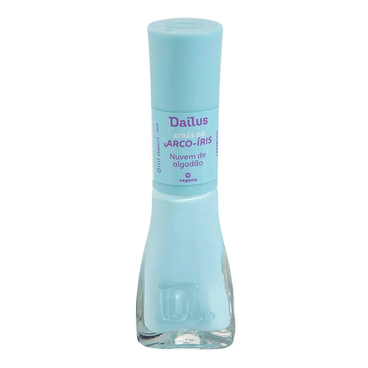 Esmalte Cremoso Dailus Atrás do Arco-Íris 8ml - Nuvem de Algodão