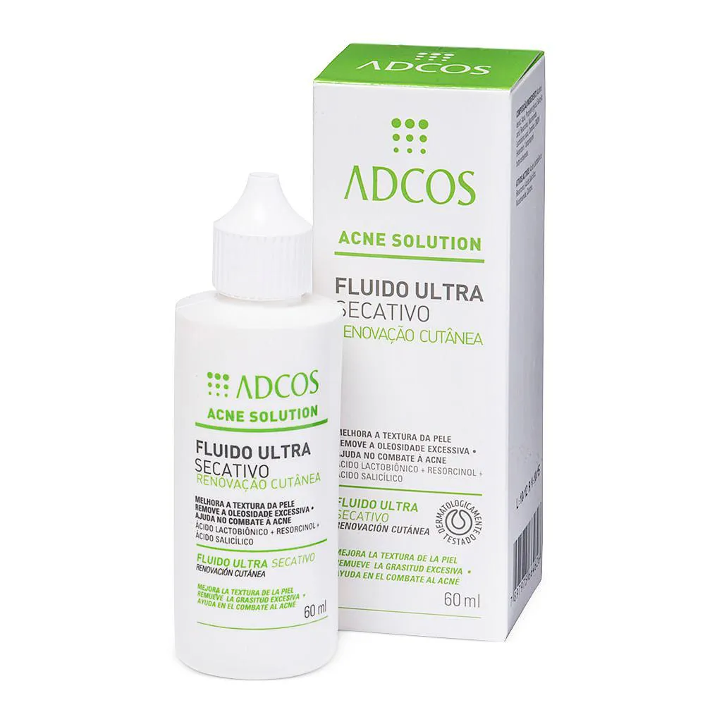 Acne Solution Fluido Ultra Secativo - Renovação Cutânea 60ml