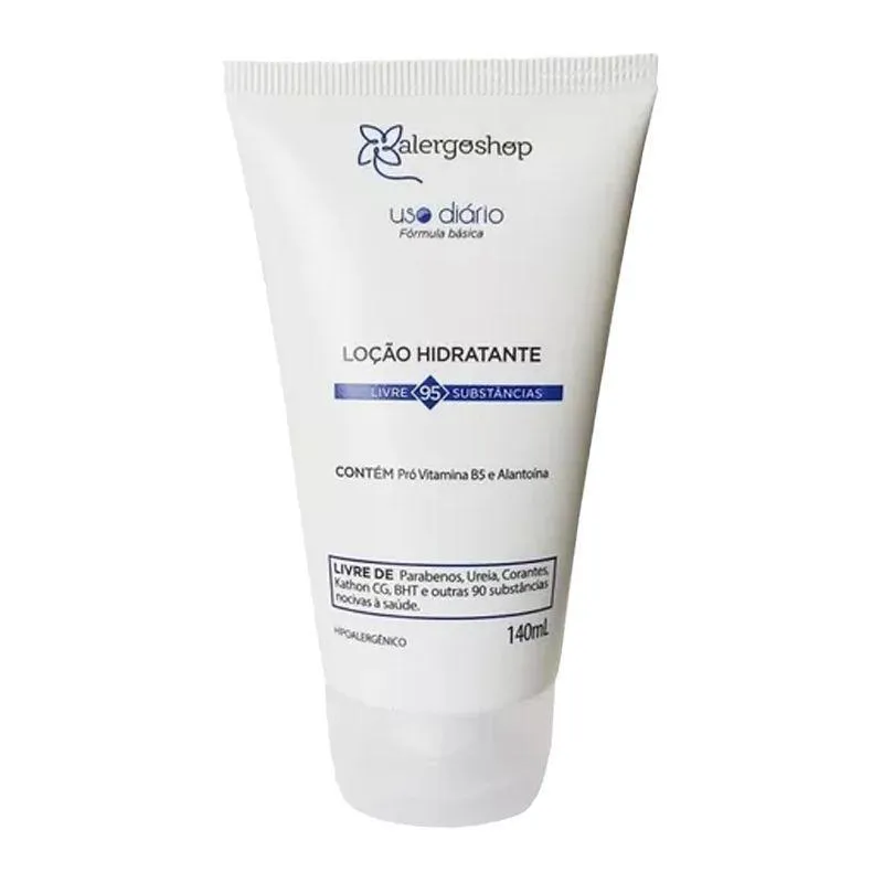Loção Hidratante Hipoalergênica Alergoshop 140ml