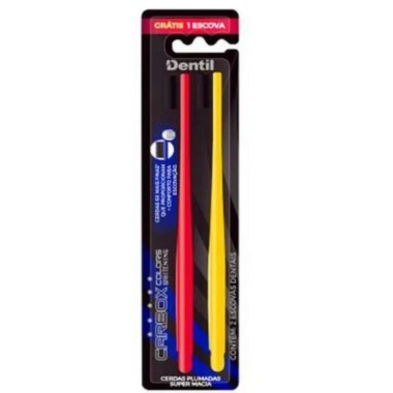 Escova Dental Carbox Colors Whitening Leve 2 Pague 1