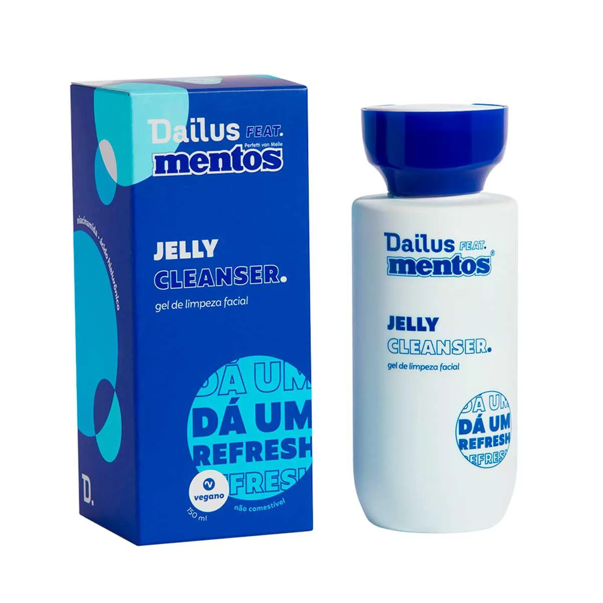 Gel de Limpeza Facial Jelly Cleanser Dailus Feat. Mentos 150ml