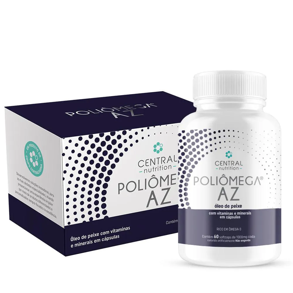 Poliômega® AZ - 60 Cápsulas De 1500mg