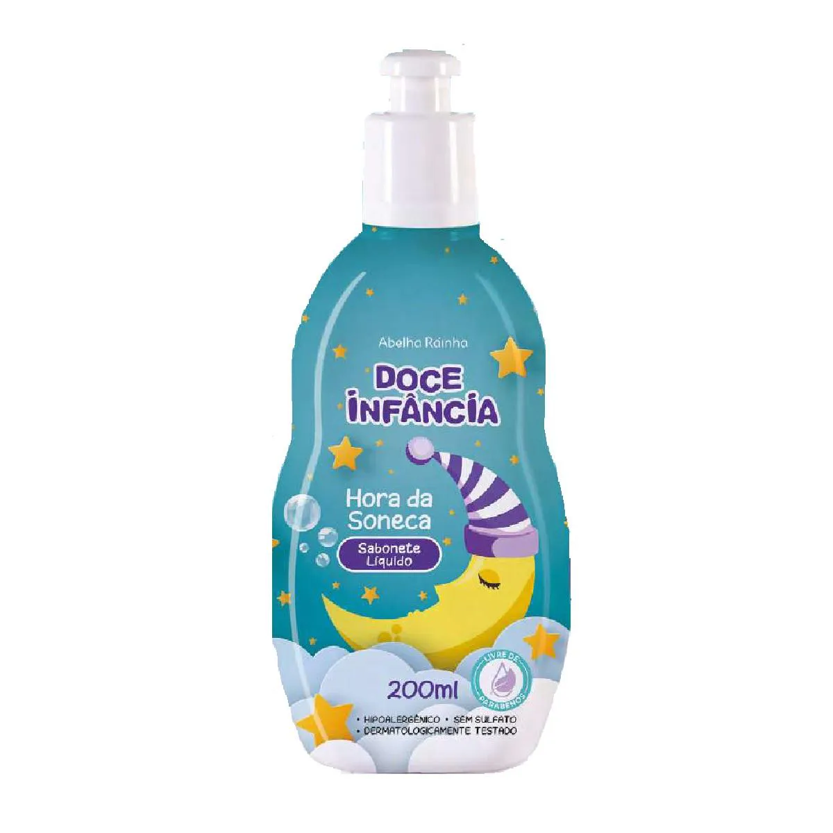 Sabonete Líquido Hora da Soneca Doce Infância Abelha Rainha 200ml