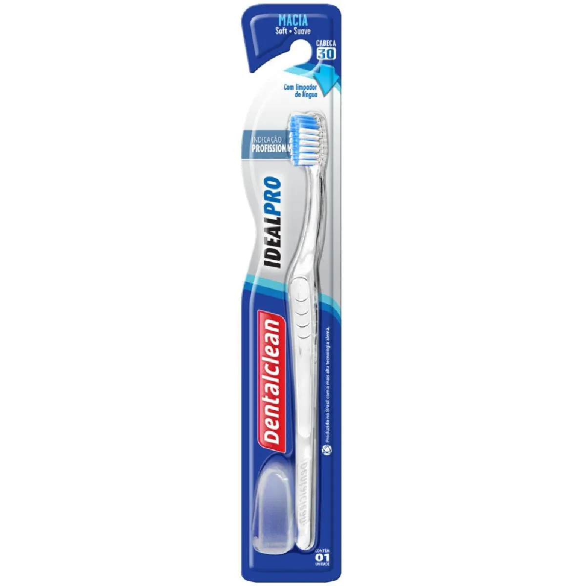 Escova de dente adulto extra macia ideal pro dentalclean