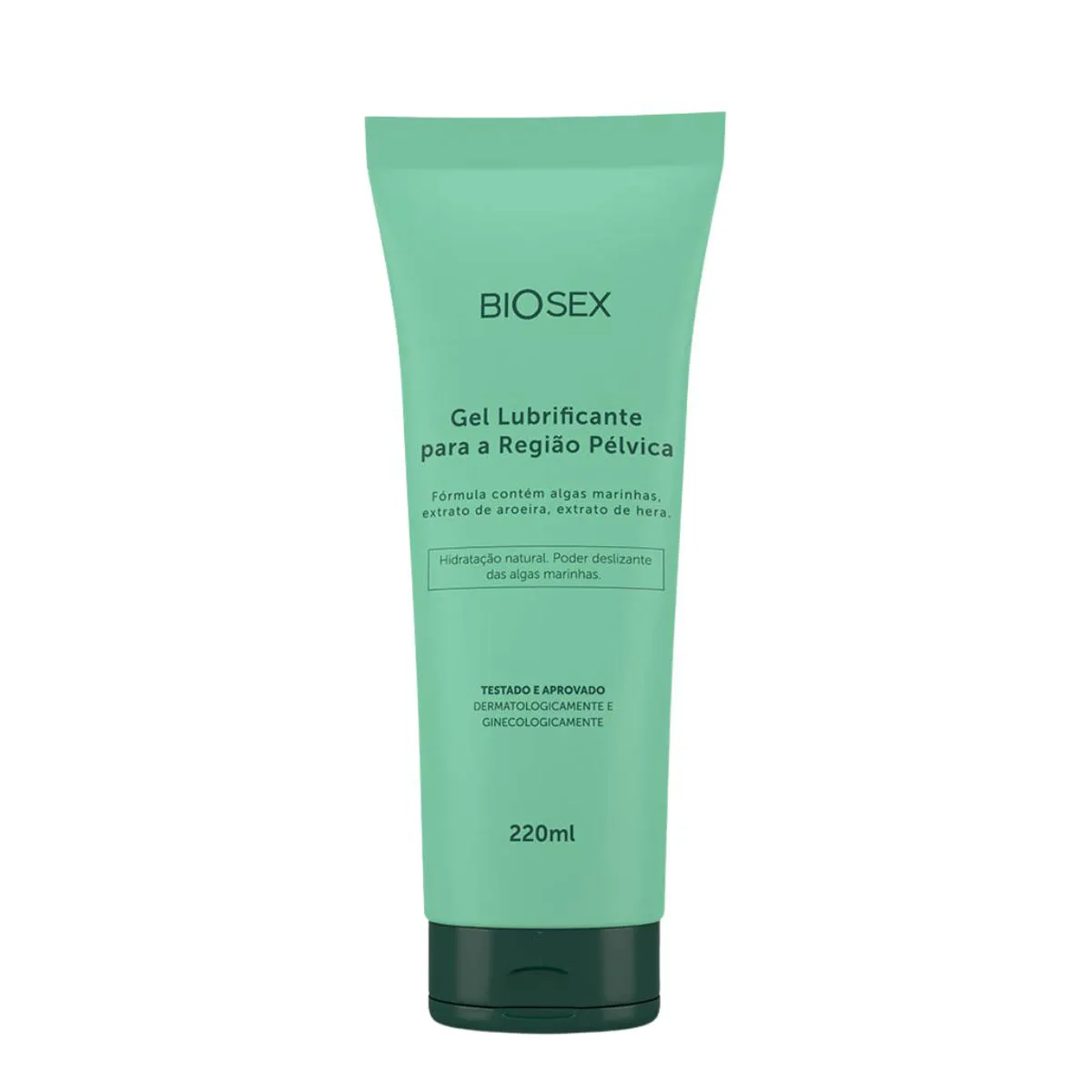 Gel Lubrificante com Hidratação Natural Pra Região Pélvica Biosex 220ml