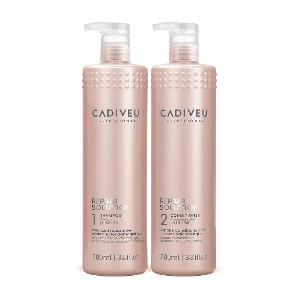 Kit Repair Solution - Sh + Cond 980ml