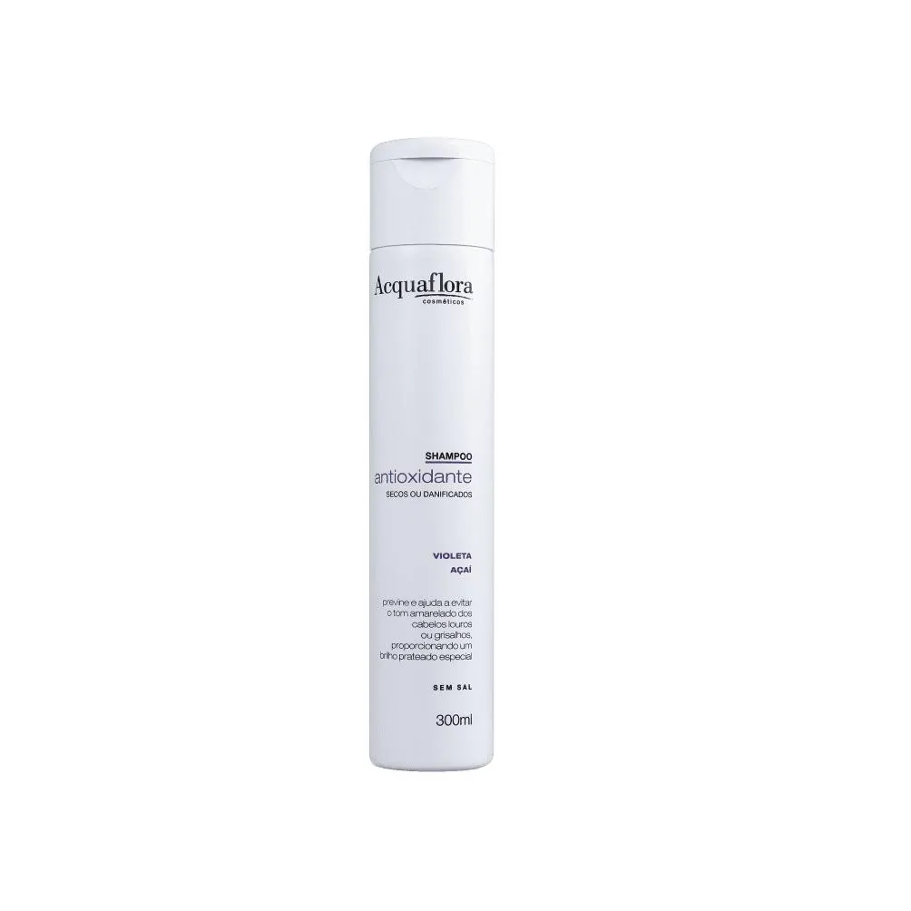 Shampoo Acquaflora Antioxidante Purificante Desamarelador 300ml