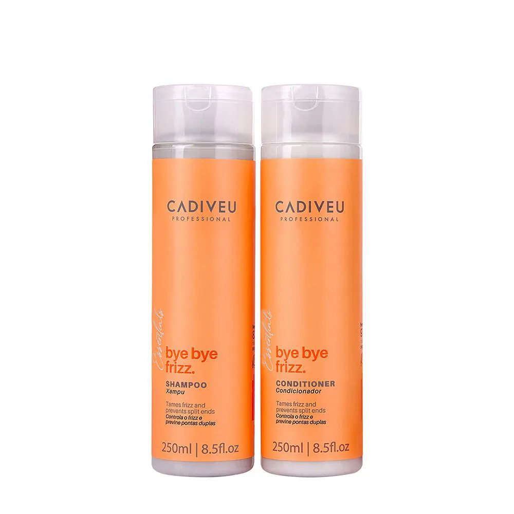Kit Cadiveu Professional Bye Bye Frizz Duo Home Care (2 Produtos)