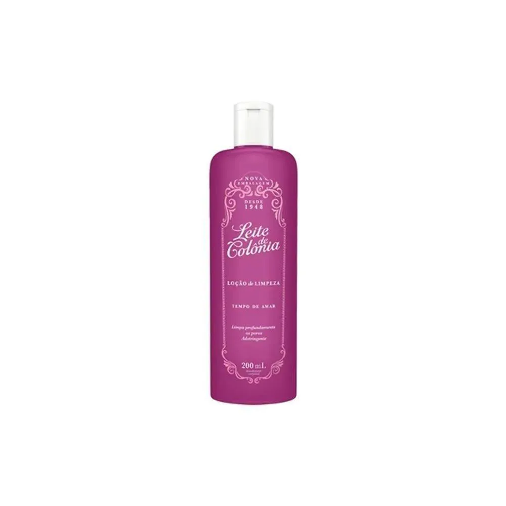 Leite de Colonia 200ml Tempo de Amar (pink)