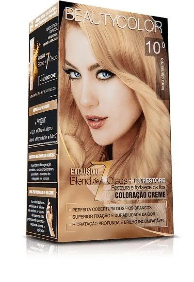 Tintura Beauty Color 10.0 Louro Clarissimo