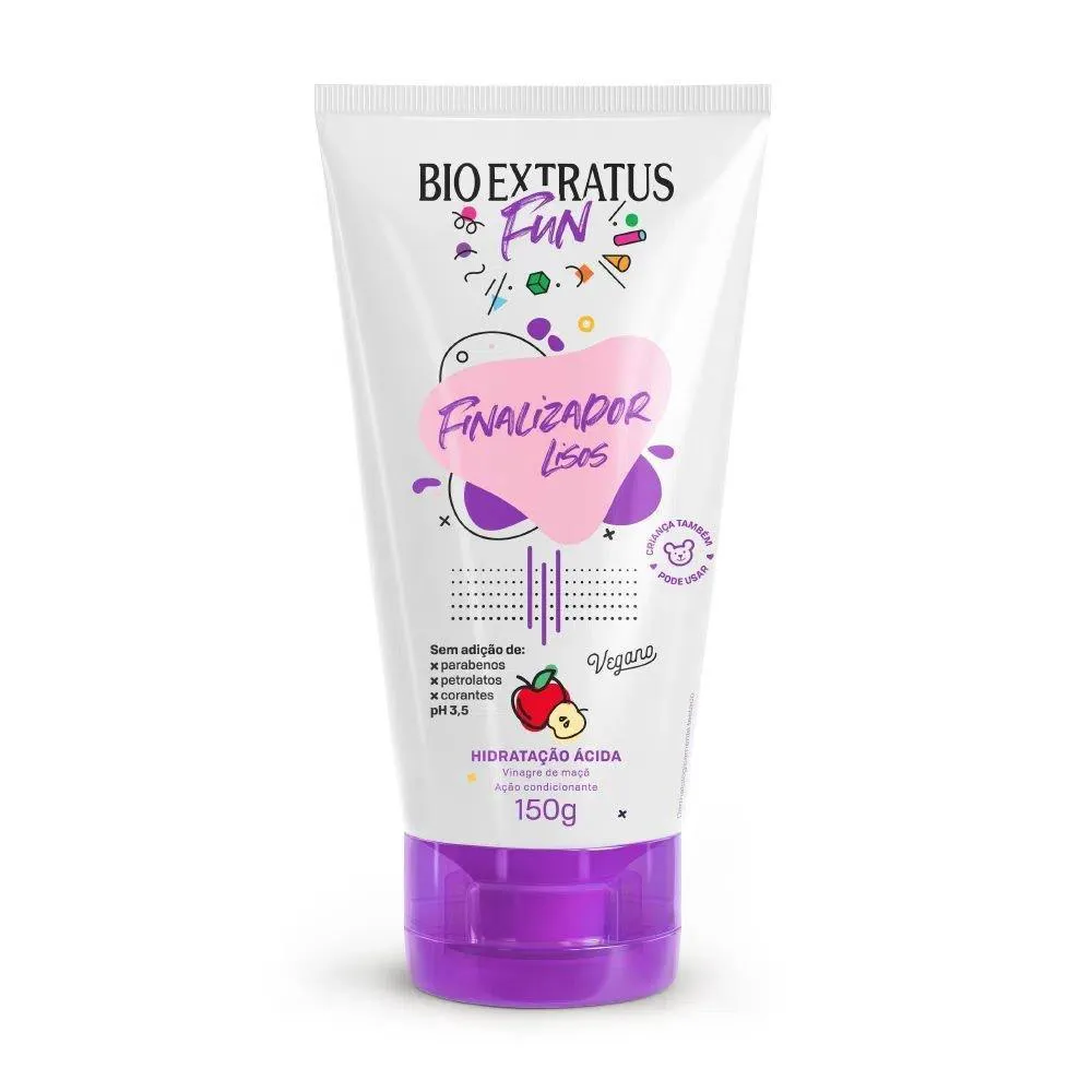 Finalizador Bio Extratus Fun Lisos Hidratacao Acida 150g