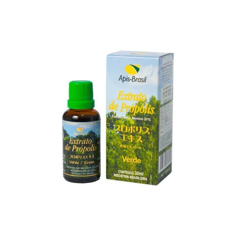 Extrato de Propolis Verde 21 30ml - Apis Brasil