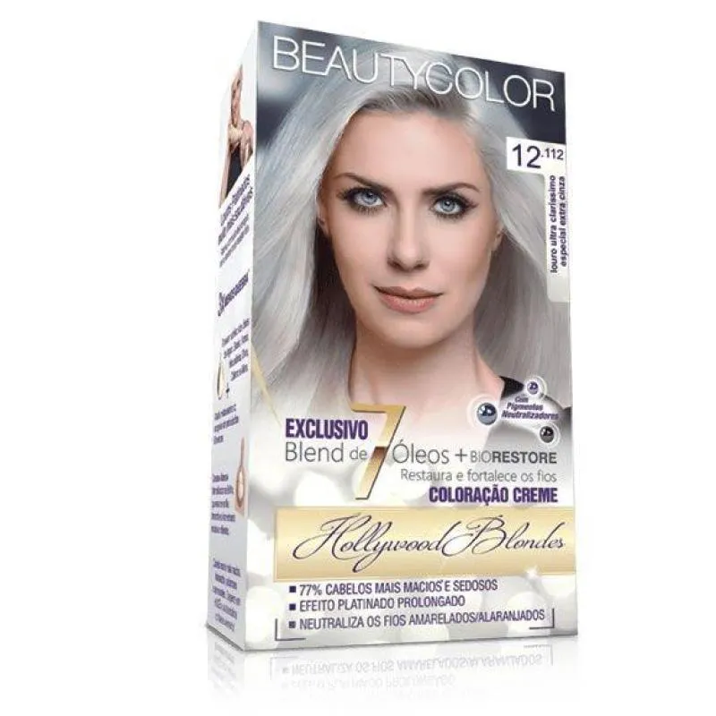 Tintura Beauty Color 12.112 Louro Ultra Clarissimo