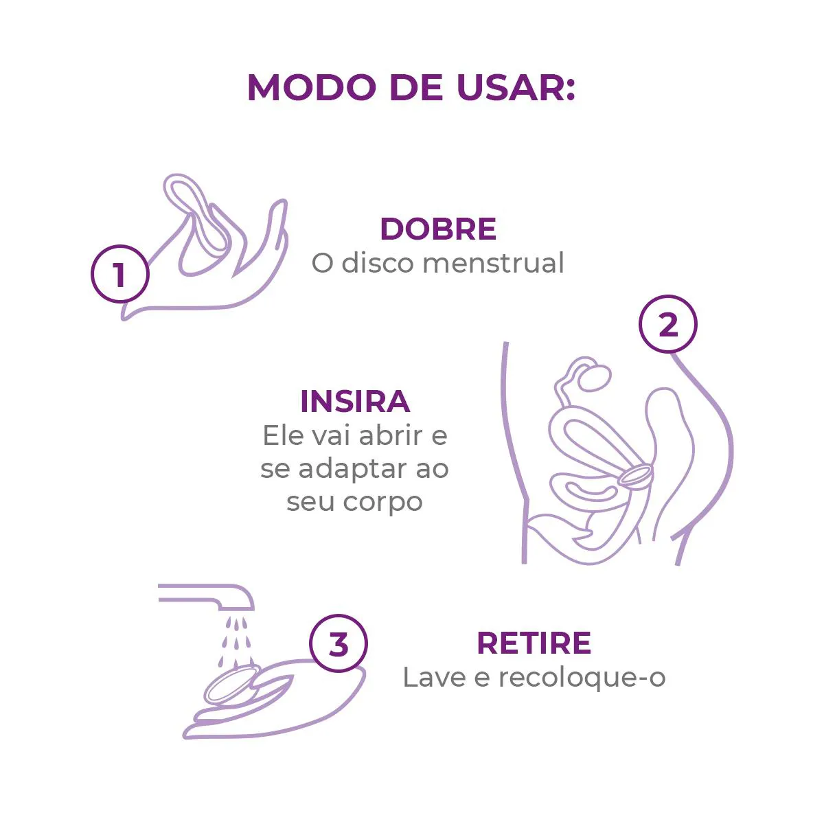 Kit Coletor B+ Disco Menstrual + Cápsula Inciclo B (de 20 A 29 Anos E Sem Filhos)