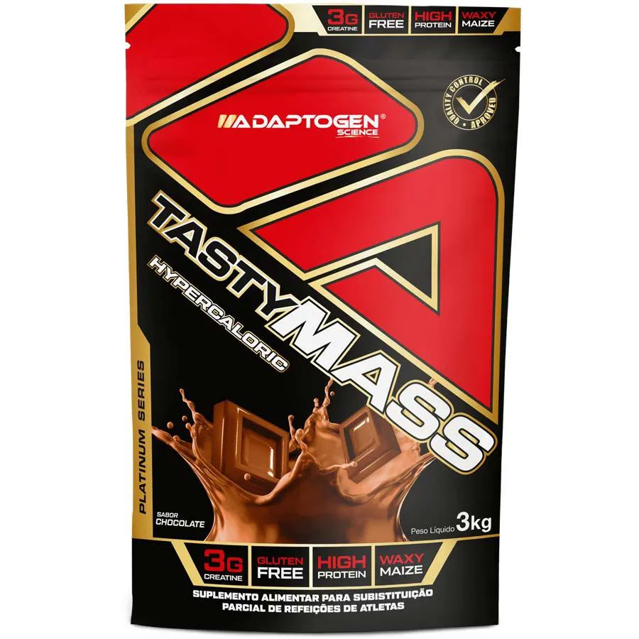 Hipercalórico Adaptogen Science Tasty Mass Platinum Series Chocolate 3kg