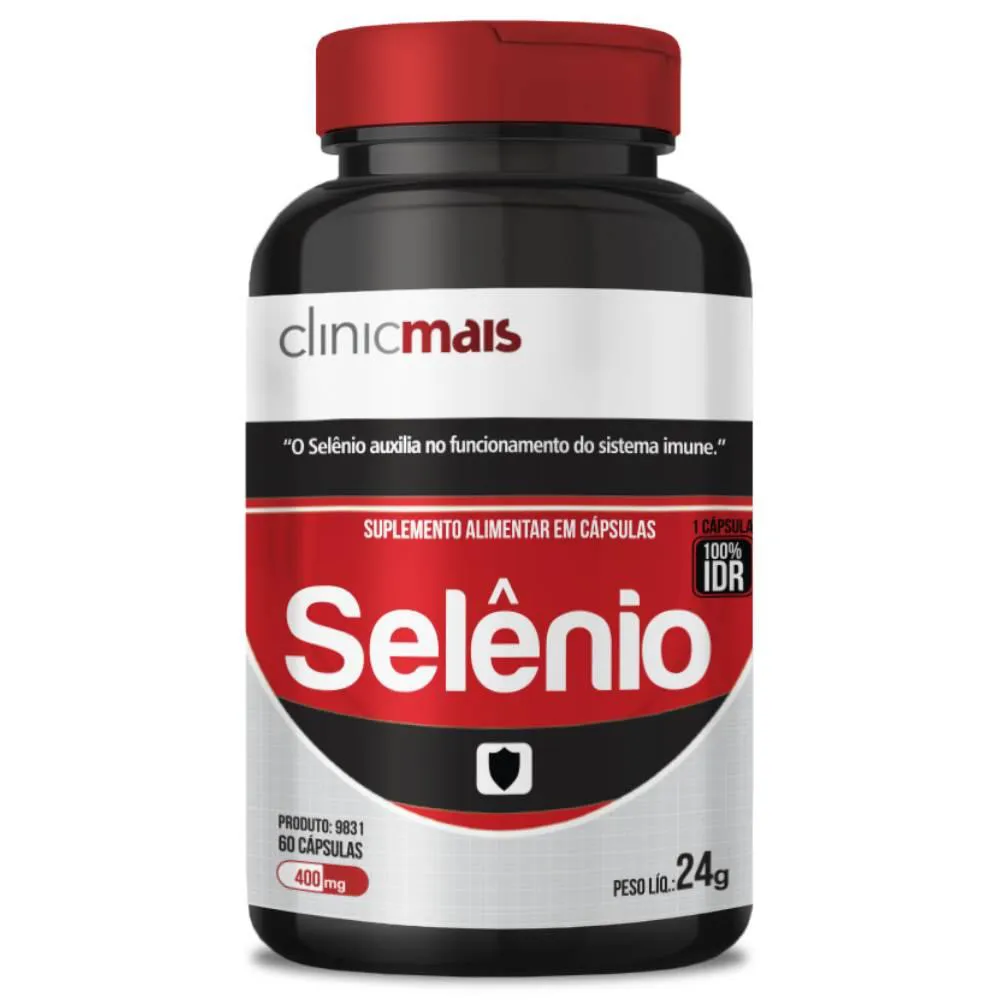 Selênio 60 cápsulas - Clinicmais