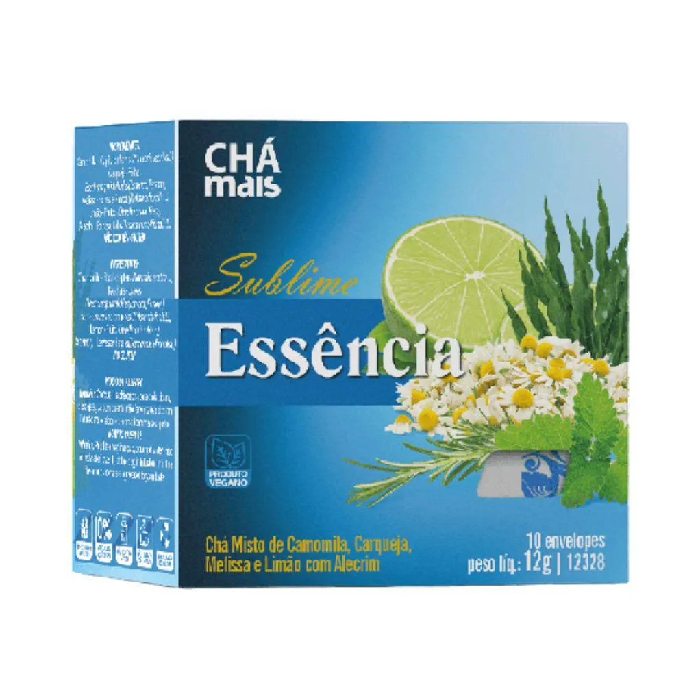 Chá Misto Sublime Essência 10 Sachês - Chá Mais