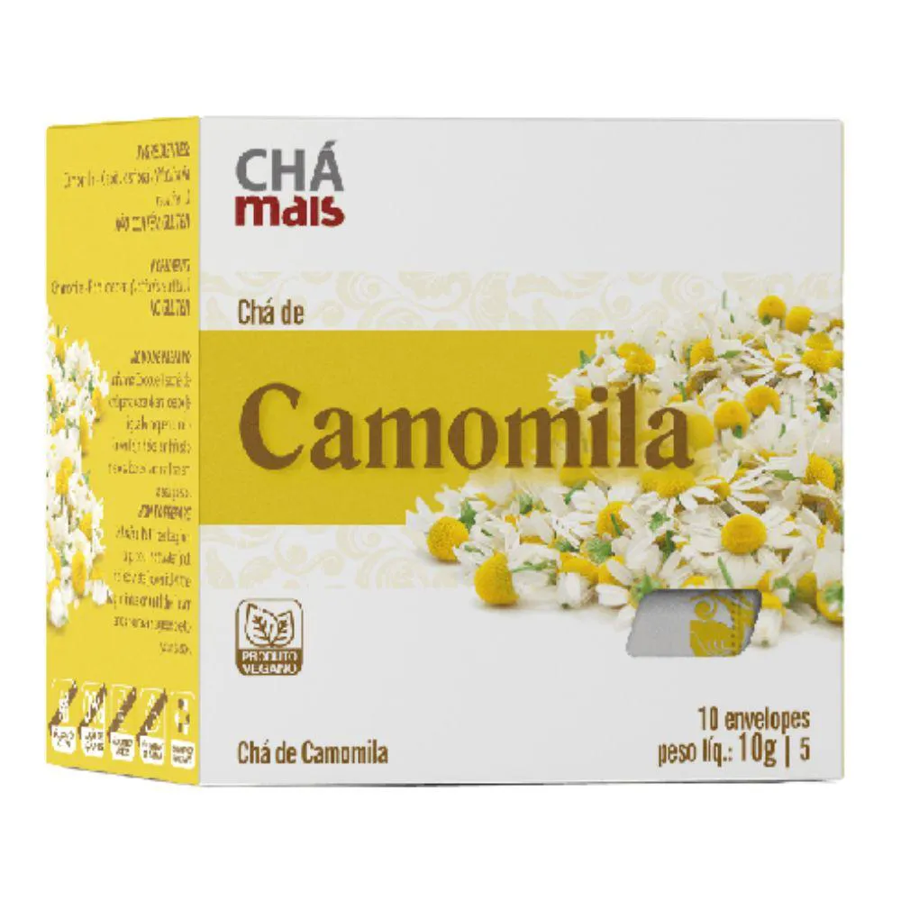 Chá de Camomila 10 Sachês - Chá Mais