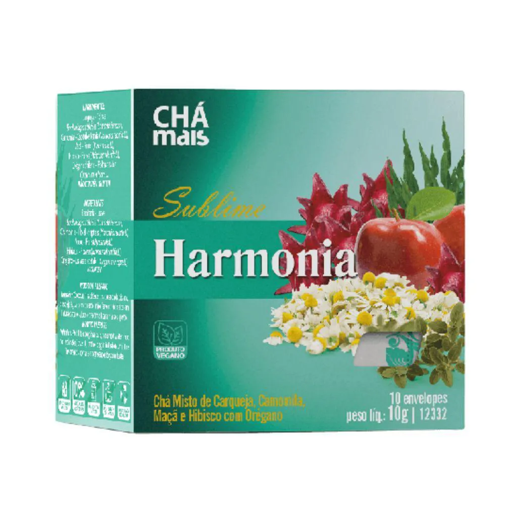 Chá Misto Sublime Harmonia 10 Sachês - Chá Mais