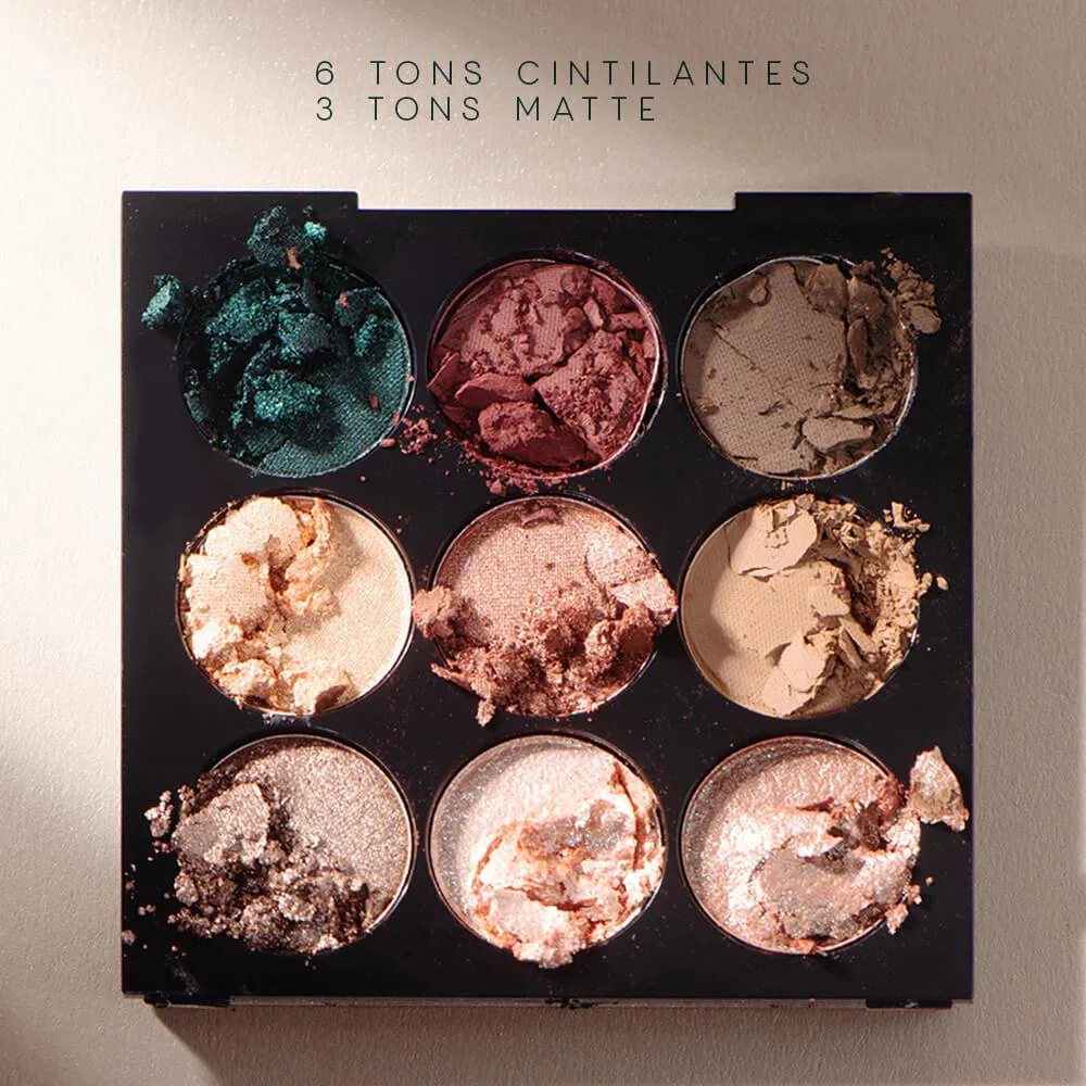 Paleta de Sombras Nádia Tambasco By Océane - To Go Trendy 7.2g