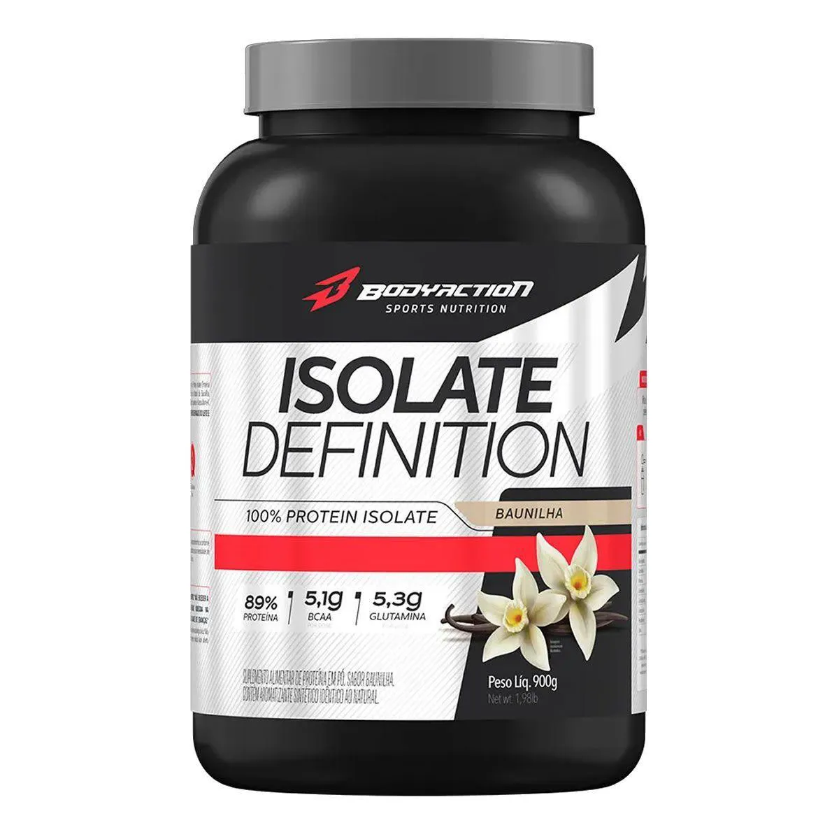 Whey Isolate Definition - 900G Baunilha - Bodyaction
