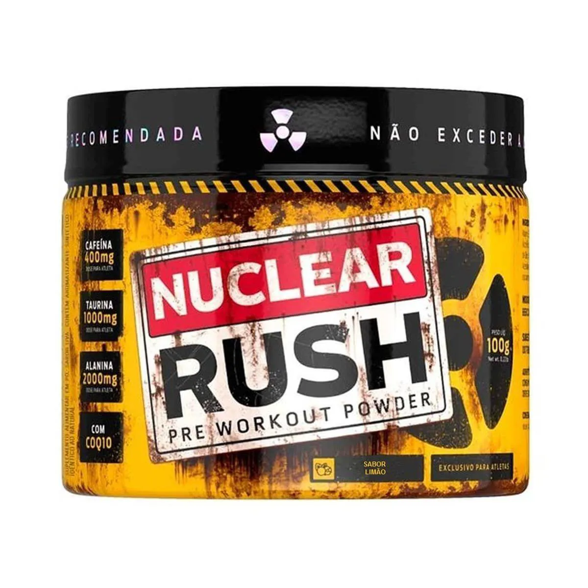 Pré-Treino Body Action Nuclear Rush Limão 100g