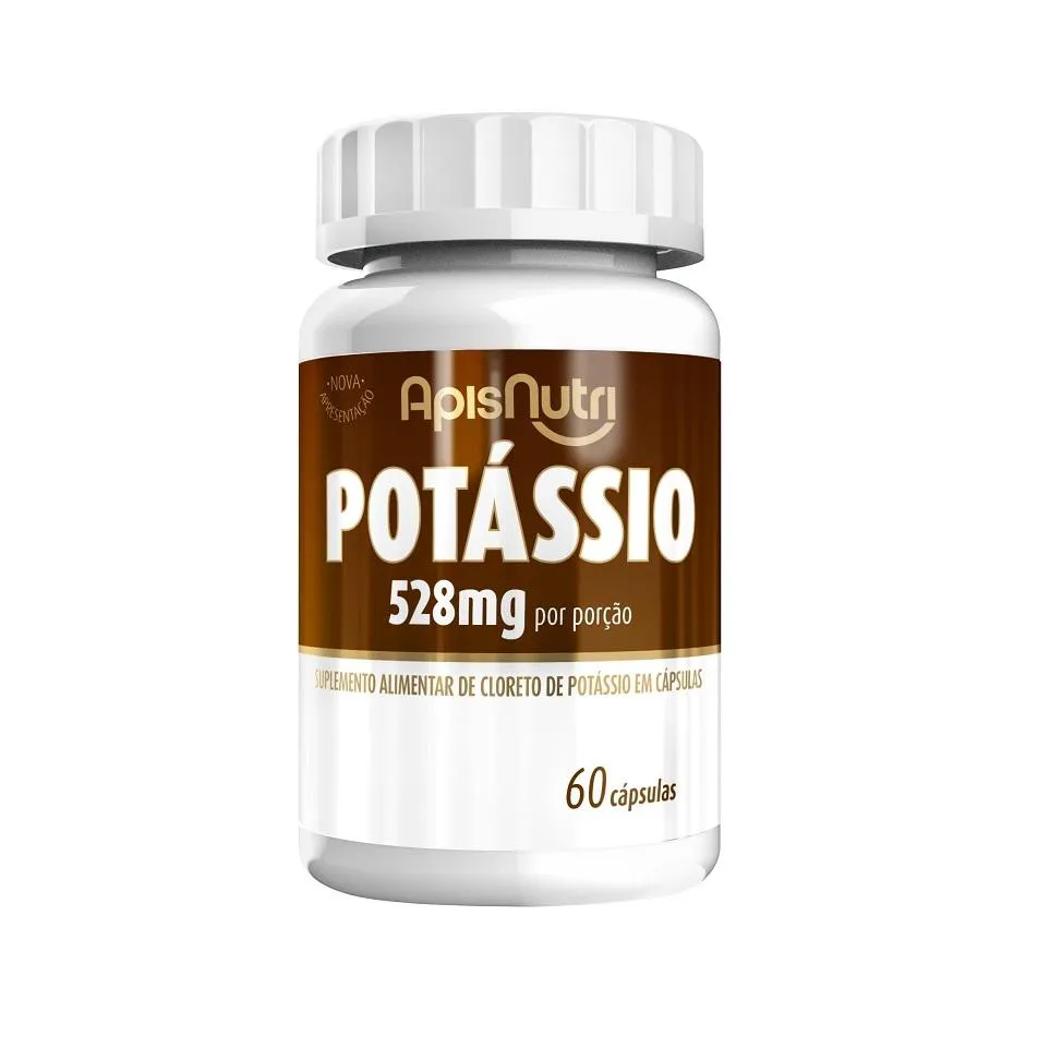 Potássio 528mg (60 Cápsulas) - Padrão: Único