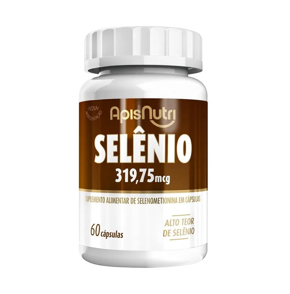 Selênio 319,75mg (60 Cápsulas) - Padrão: Único