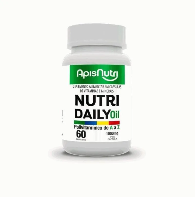 Polivitamínico Concentrado Nutri Daily - 1000mg (60 Cápsulas) - Padrão: Único