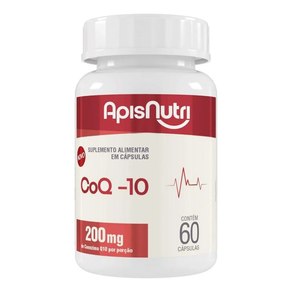 Coenzima Q10 200mg (60 Cápsulas) - Padrão: Único