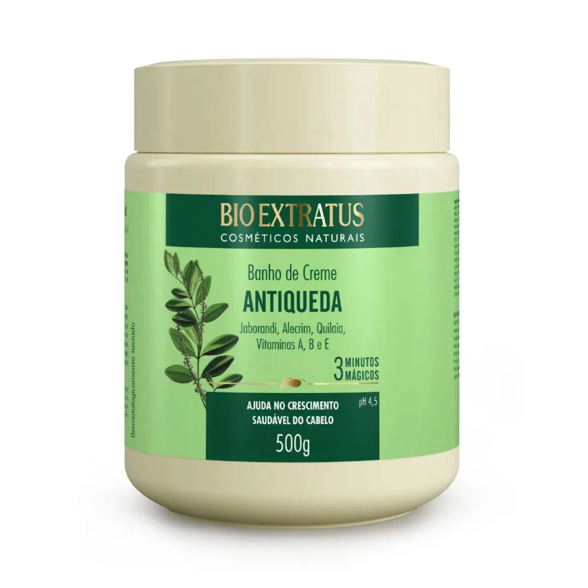 Máscara Antiqueda Fortalecedora Jaborandi 500g Bio Extratus