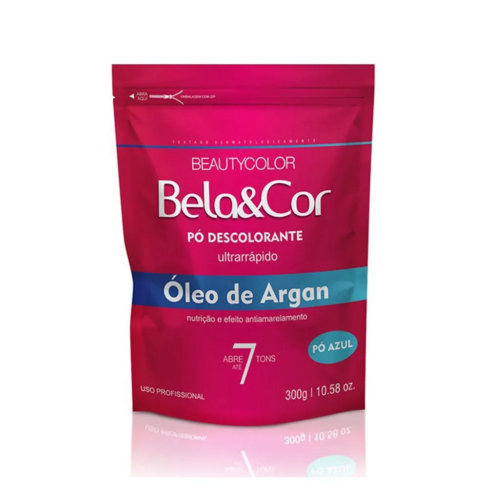 Pó Descolorante Beauty Color Óleo de Argan 300g