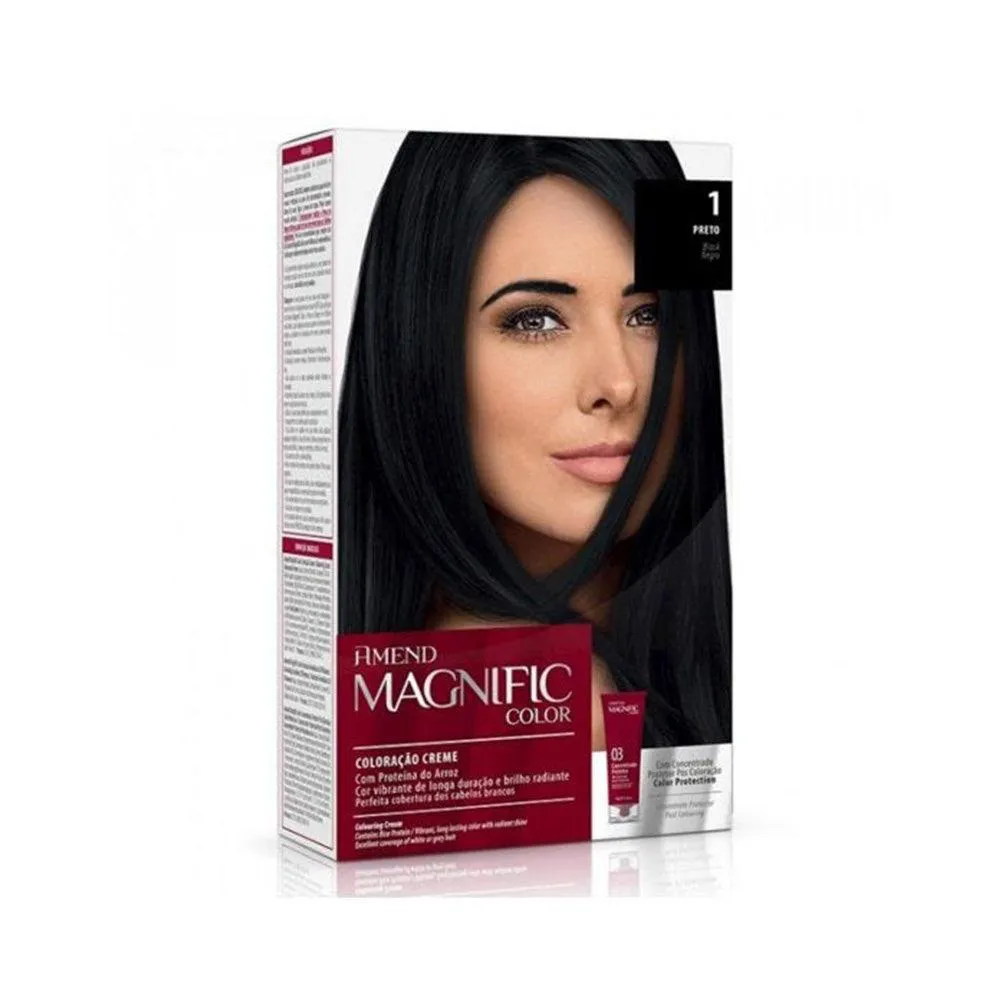 Tonalizante Amend Magnific Color 1.0 Preto
