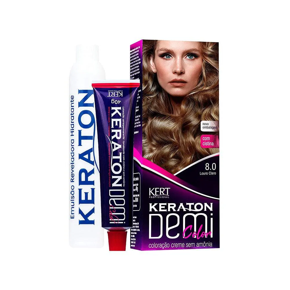 Tonalizante Demi Color 8.0 Louro Claro