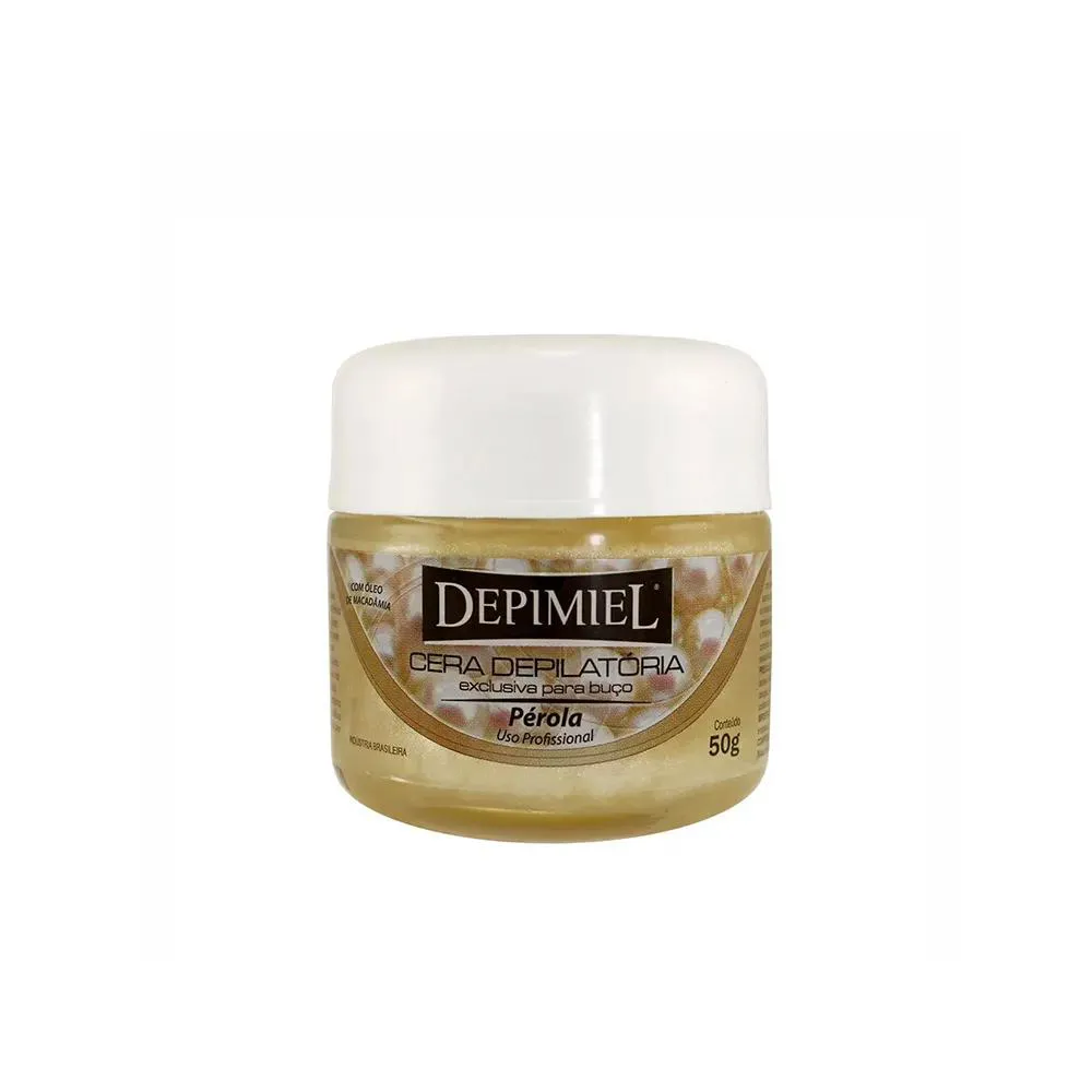 Cera Depilatória Depimiel para Buço Pérola 50g
